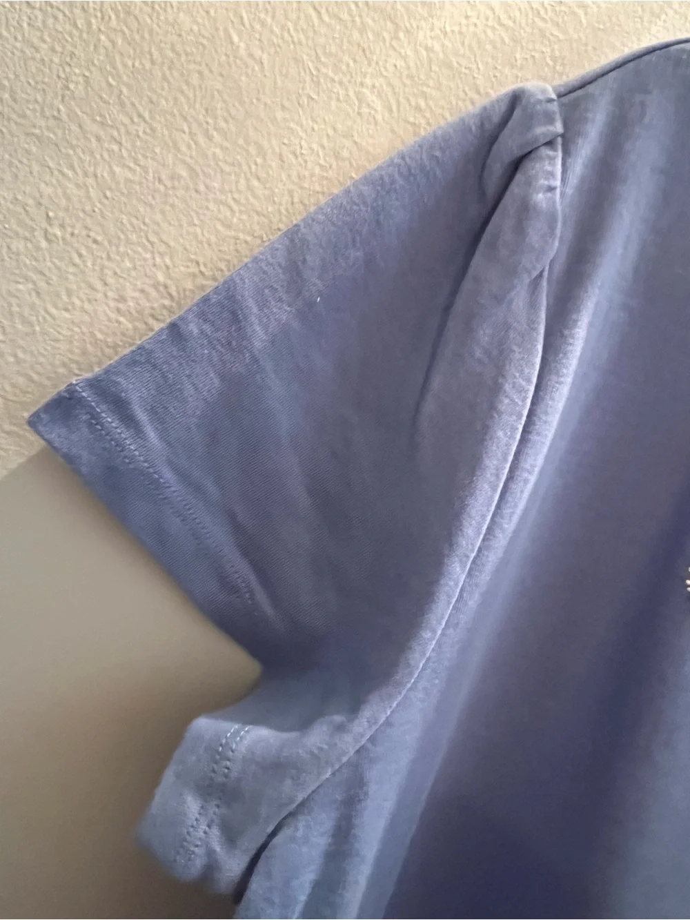 Ralph Lauren blue Nightgown New Not Used 100 % Cotton Short Sleeve . - Picture 7 of 9